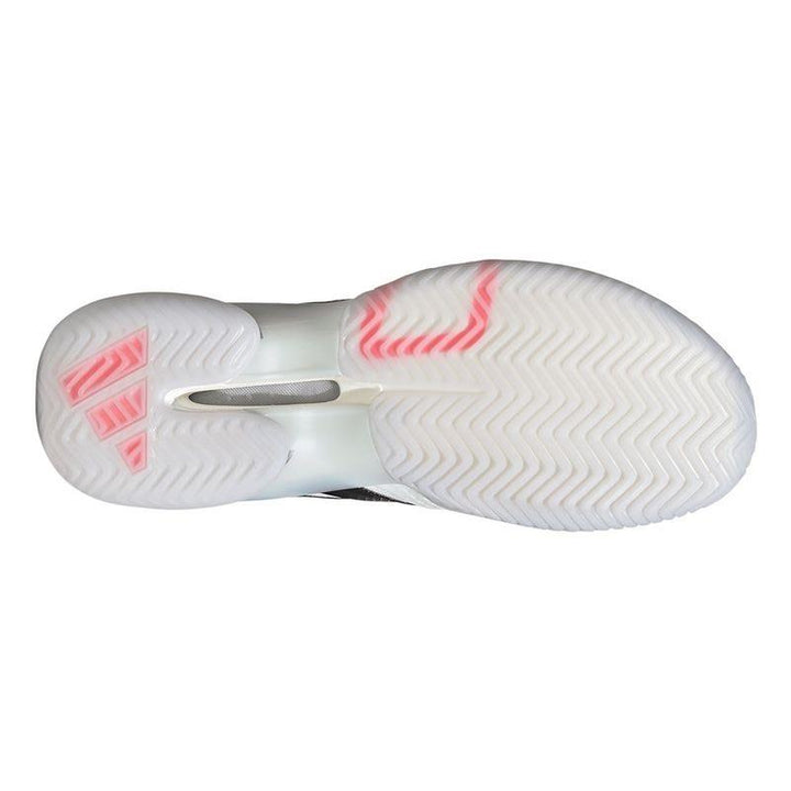 Men's Wide Fit Adidas Barricade 14 WIDE JQ7107 Tennis Trainers in Cloud White - Image 1
