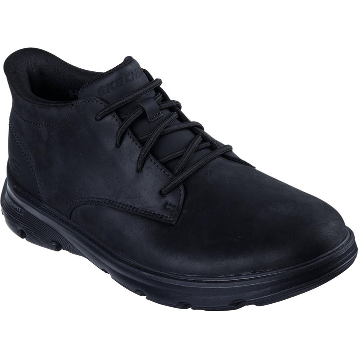 Men's Relaxed Fit Skechers 205514 Slip-ins Arch Fit Garza Ridley Boots in Black - Image 1