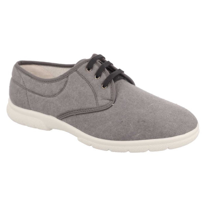 Lona DB Troon de ajuste extra ancho para hombre in Azul vaquero - Image 1