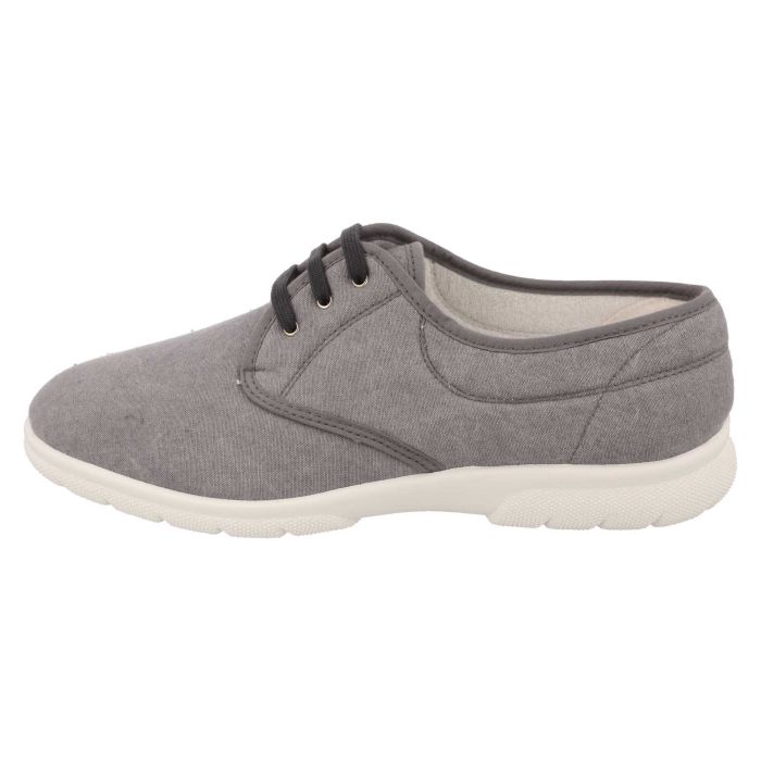 Lona DB Troon de ajuste extra ancho para hombre in Azul vaquero - Image 10
