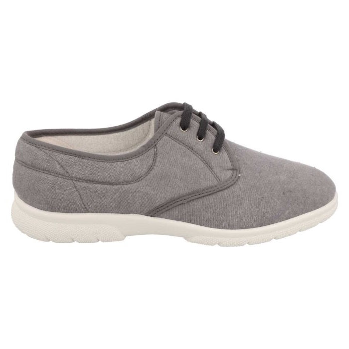 Lona DB Troon de ajuste extra ancho para hombre in Azul vaquero - Image 8