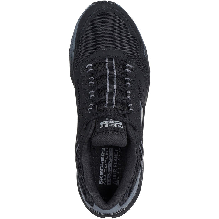 Women's Wide Fit Skechers 129526 Go Run Trail Altitude 2.0 Trainers in Black/Charcoal - Image 1