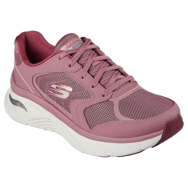 Skechers 149686 Wide Relaxed Arch Fit D'lux Trainers Mauve-2