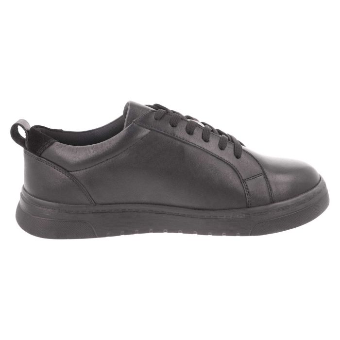 Zapatos Luca Anchos para Hombre in Cuero Azul Marino - Image 1