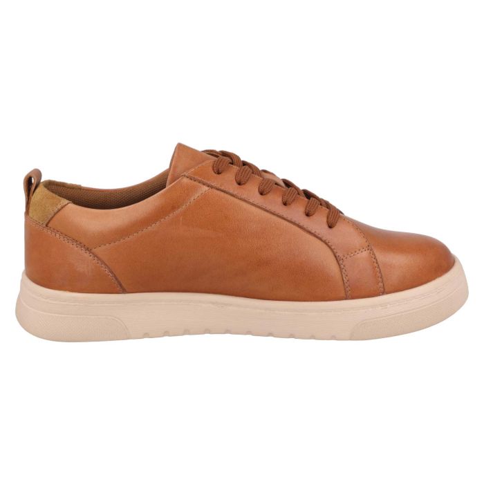 Men's Wide Fit DB Luca Shoes in Navy Leather - Image 1