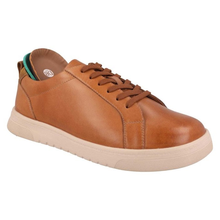 Men's Wide Fit DB Luca Shoes in Navy Leather - Image 1
