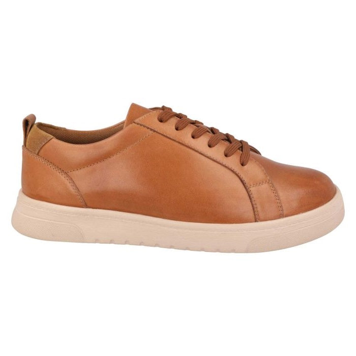 Men's Wide Fit DB Luca Shoes in Navy Leather - Image 1