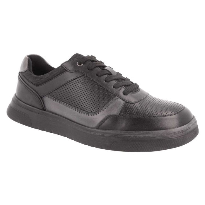 Zapatos anchos para hombre DB Arlo in Cuero azul marino / tostado claro - Image 16