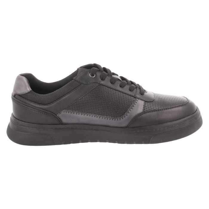 Zapatos anchos para hombre DB Arlo in Cuero azul marino / tostado claro - Image 15