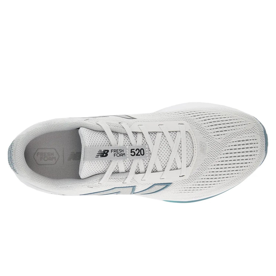 Men's Wide Fit New Balance M5206IE Walking/Running Trainers - Fresh Foam in Light Grey/Teal - Image 8