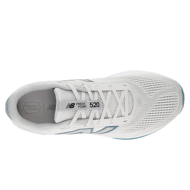 Men's Wide Fit New Balance M5206IE Walking/Running Trainers - Fresh Foam in Light Grey/Teal - Image 1