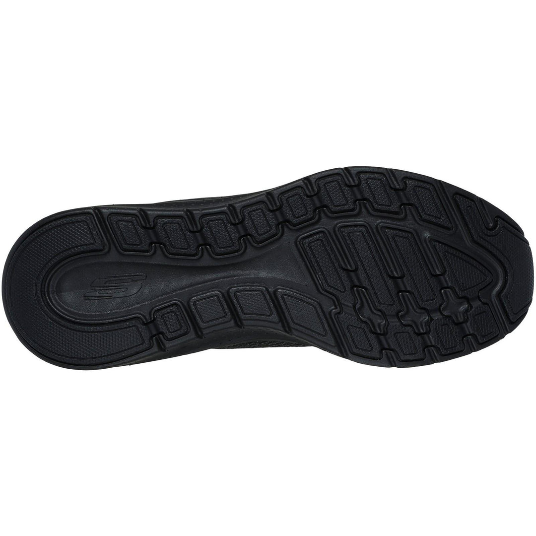 Men's Wide Fit Skechers 232462 Slip-ins Arch Fit 2.0 Look Ahead Trainers in Black - Image 11