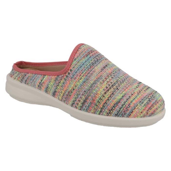Women's Wide Fit DB Vesper Canvas Shoes in Black Textile - Image 10