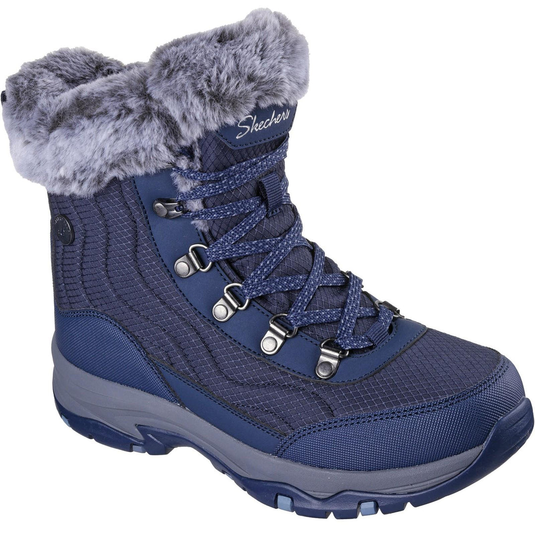Women's Relaxed Fit Skechers 167893 Trego Stormie Waterproof Boots
