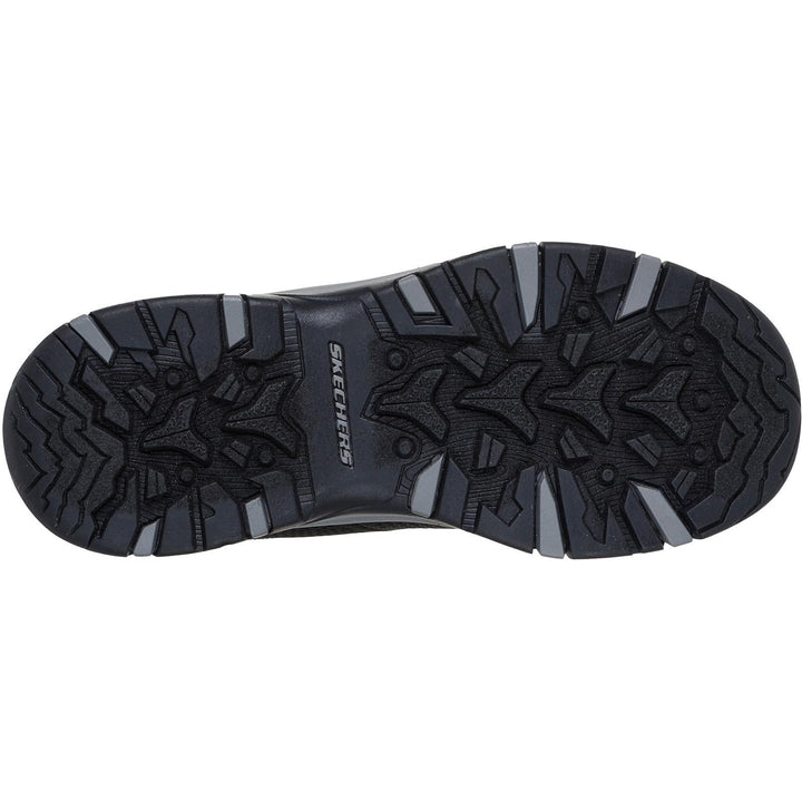 Women's Relaxed Fit Skechers 180005 Waterproof Trego Trail Destination Boots - Black/Charcoal in Black/Charcoal - Image 1