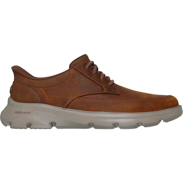 Men's Relaxed Fit Skechers 205517 Slip-ins Arch Fit Garza Rowan Trainers in Black - Image 1