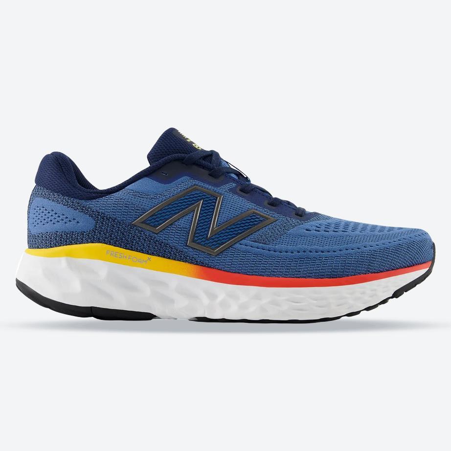 Men's Wide Fit New Balance MEVOZLH4 Walking/Running Trainers - Fresh Foam in Sea Stone - Image 1