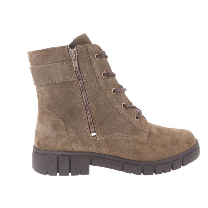 Women's Wide Fit DB Holly Ankle Boots in Brown Suede - Image 11