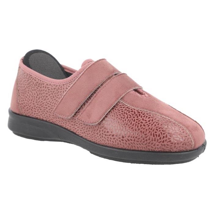 Women's Wide Fit DB Moon Wide Fit Shoes in Black Stretch - Image 12