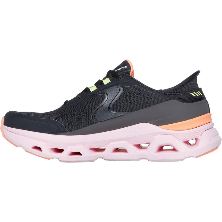 Women's Wide Fit Skechers 150510 Slip-ins Glide Step Altus Trainers in Black/Multi - Image 1