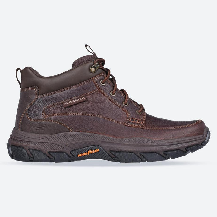 Men's Wide Fit Skechers 204454 Respected Boswell Waterproof Boots