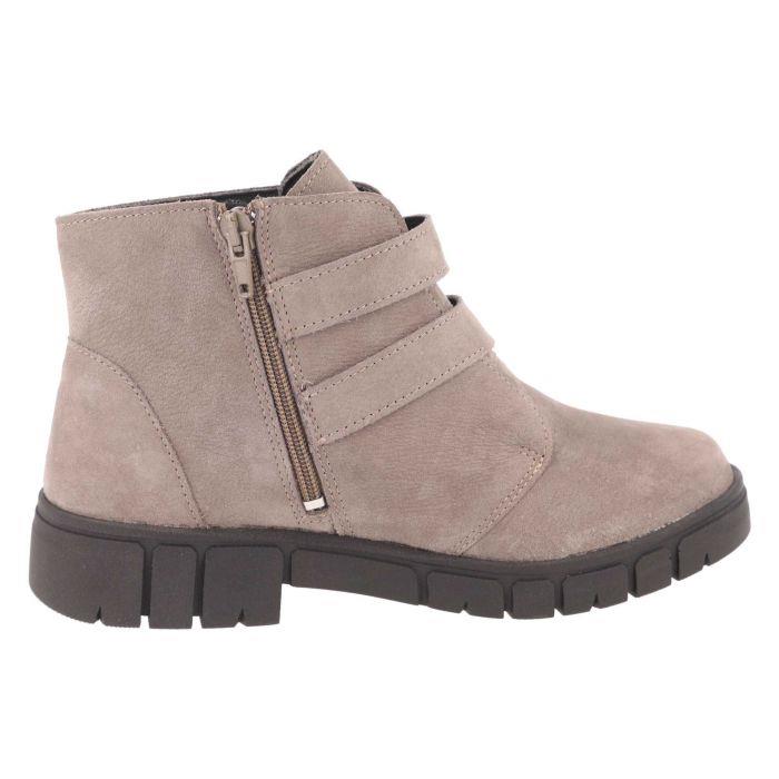 Women's Wide Fit DB Penelope Buckle Boots in Black Leather - Image 9