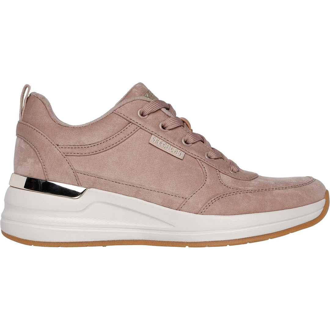 Women's Wide Fit Skechers 177349 Billion 2 Trainers in Taupe - Image 2