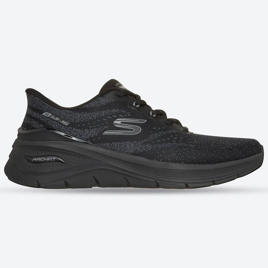 Men's Wide Fit Skechers 233400 Slip-ins Arch Fit 3.0 Trainers in Black - Image 1