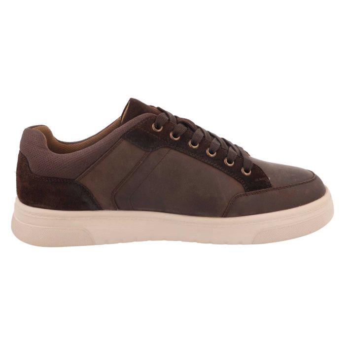 Men's Wide Fit DB Albie Shoes in Navy Leather / Navy Suede - Image 9