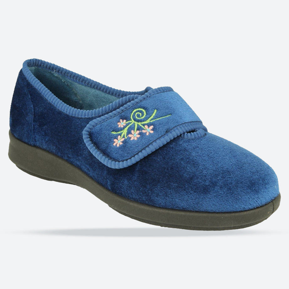Pantuflas DB Caroline 2 de ajuste ancho para mujer in Negro - Image 14