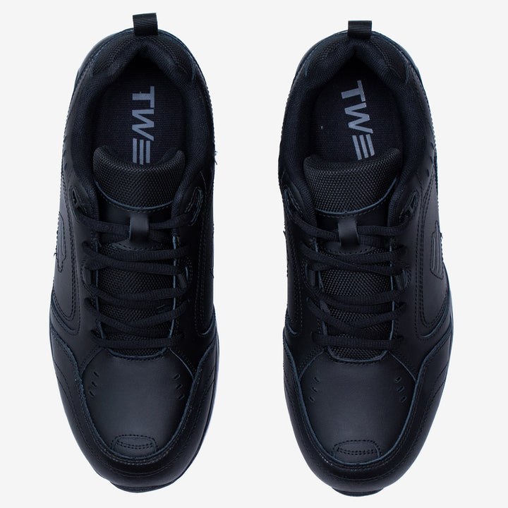 Men's Wide Fit Tredd Well Legend Trainers - Black