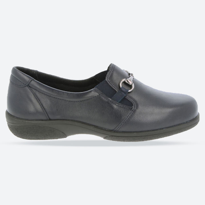 Zapatos DB Antartica de ajuste ancho para mujer in Cuero negro - Image 1