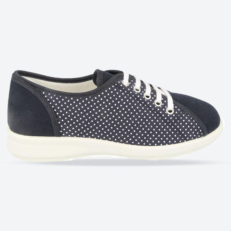 Zapatos de lona DB Anthea de ajuste ancho para mujer in Azul vaquero - Image 6