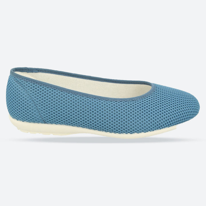 Pantuflas DB Melissa de corte ancho para mujer in Textil negro - Image 1