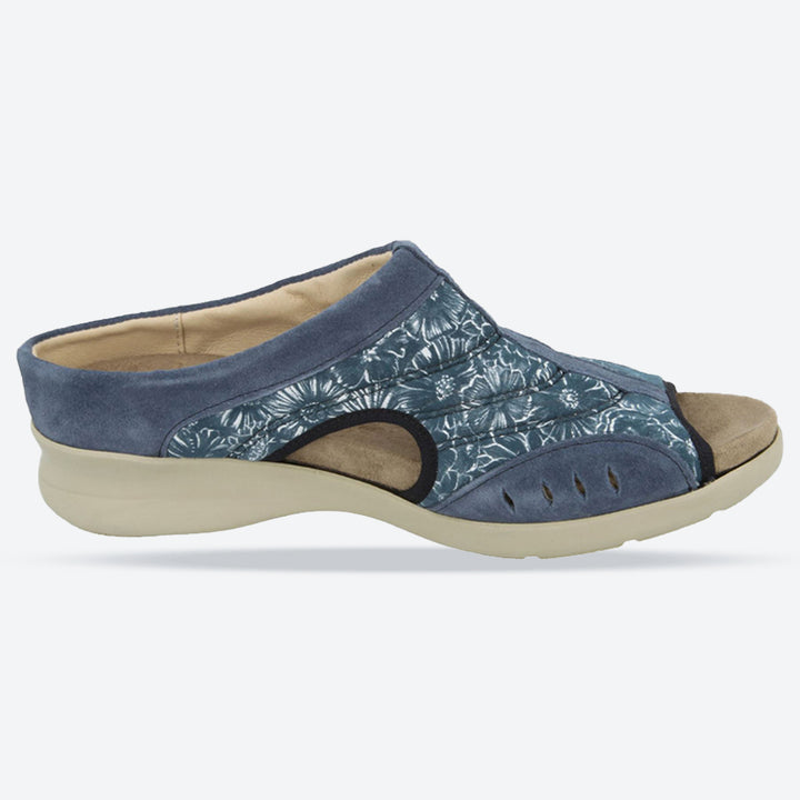 Sandalias DB Octavia de ajuste ancho para mujer in Armada - Image 1