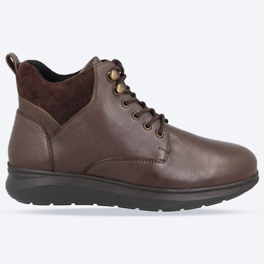 Botas DB Ronnie de corte ancho para hombre in Gamuza negra - Image 14