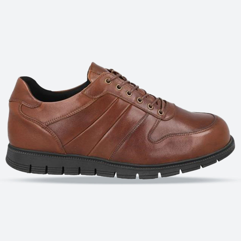 Zapatos DB Rupert de corte ancho para hombre in Cuero negro - Image 7