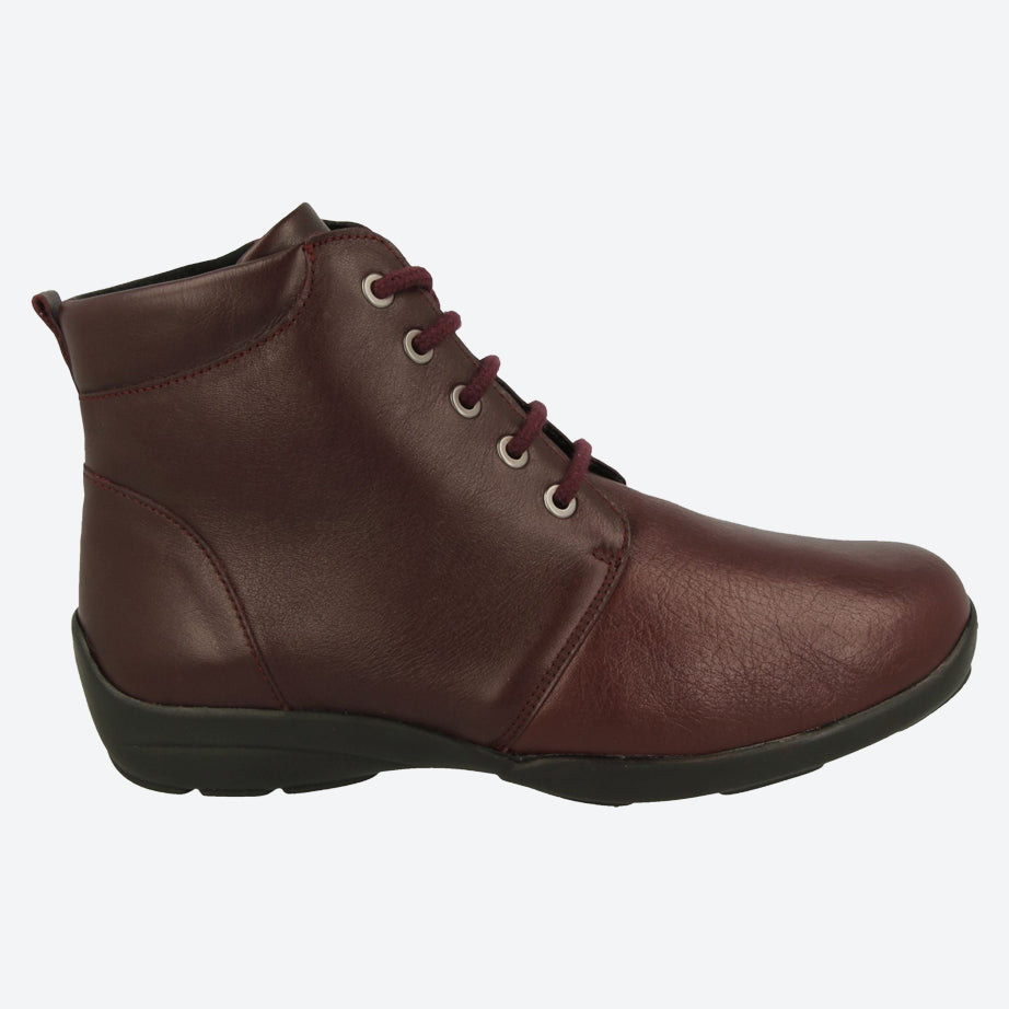 Botas DB Santa de ajuste ancho para mujer in borgoña - Image 11