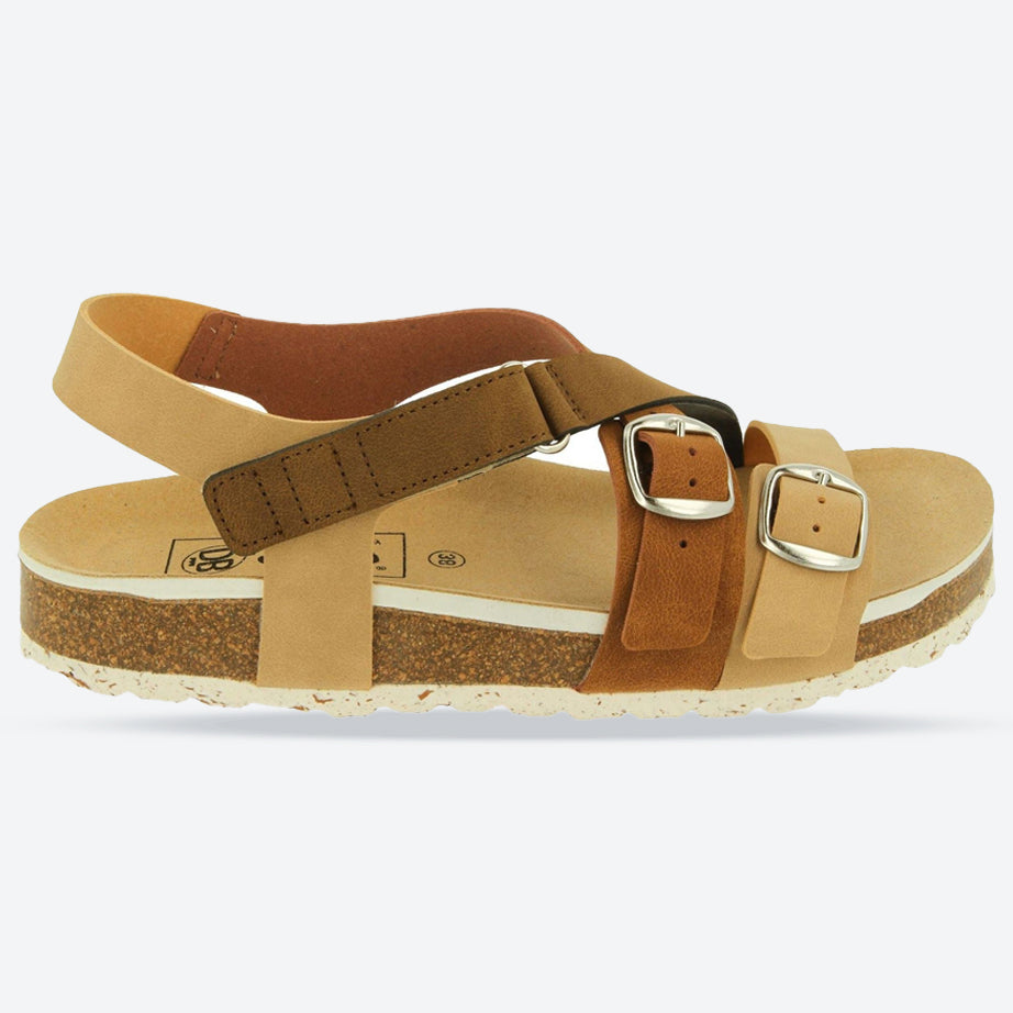 Sandalias DB Suki de ajuste ancho para mujer in Azul Multi Sintético - Image 6