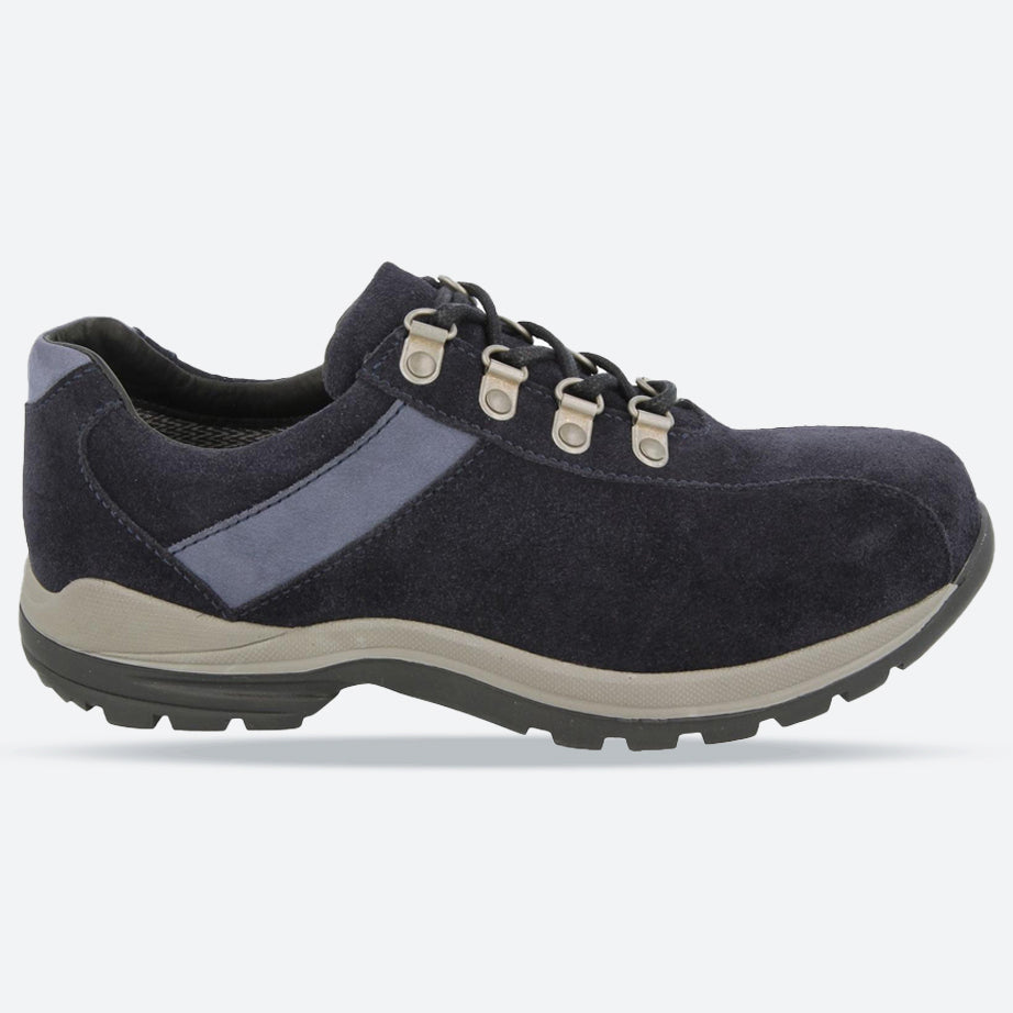 Zapatillas de senderismo para mujer DB Wyoming de ajuste ancho in Ante negro - Image 21