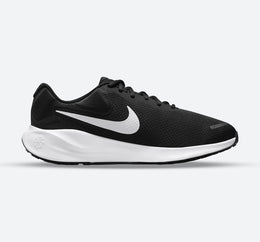 Hombre Wide Fit Nike DD8475-003 Revolution 6 Zapatillas de running in Blanco negro - Image 1