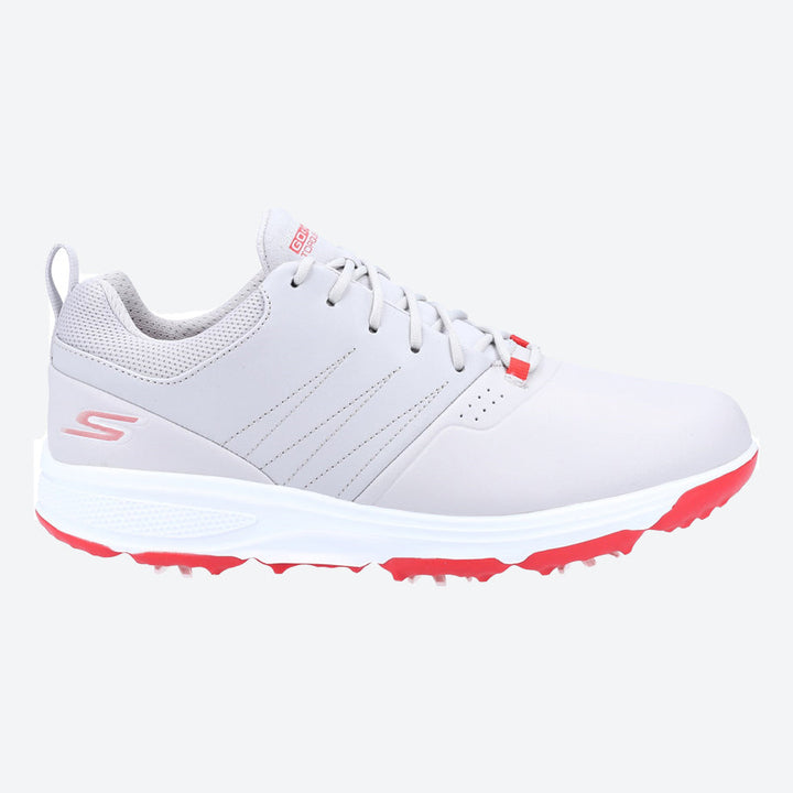 Zapatillas deportivas Skechers 214002 Go Golf Torque Pro de corte ancho para hombre in Gris/Rojo - Image 1