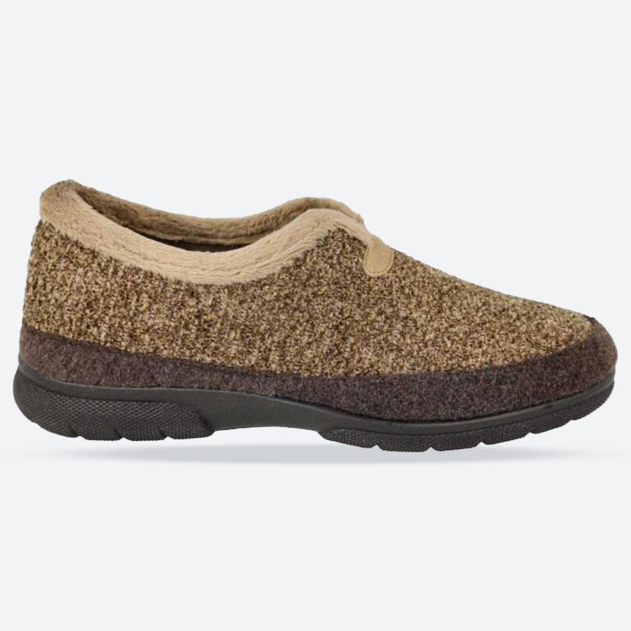 Men's Wide Fit DB Graham Shoes in Navy / Black Textile - Image 13