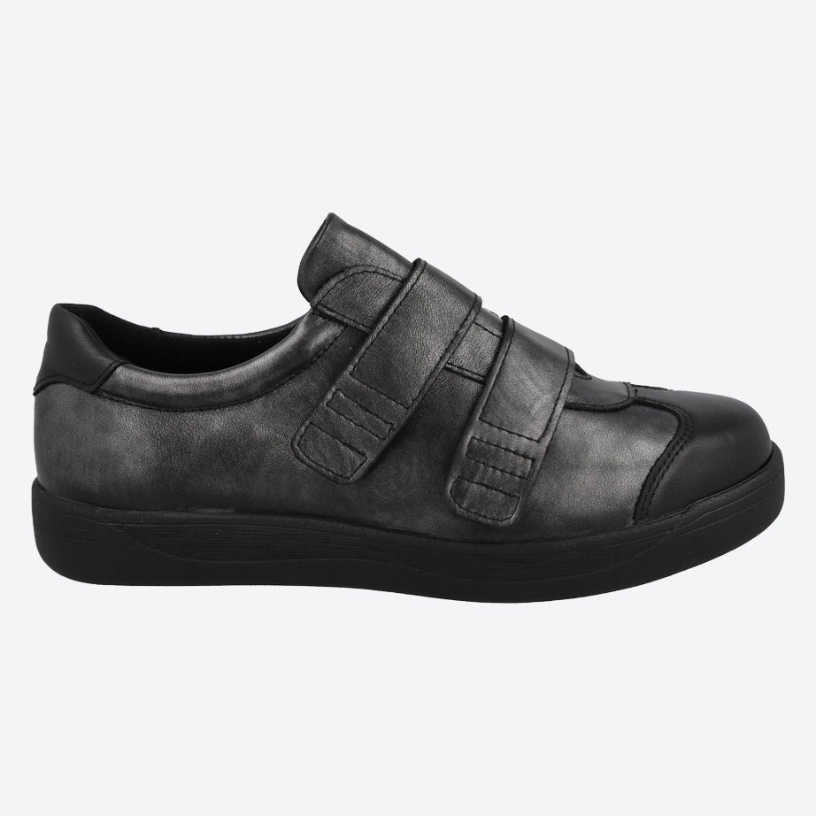 Zapatos DB Grasshopper de corte ancho para mujer in Cuero negro - Image 15