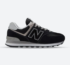 Zapatillas de running New Balance ML574EVB de corte ancho para hombre - Exclusivas - Negro/Blanco ENCAP