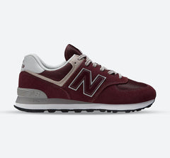 Zapatillas de running New Balance ML574EVM de corte ancho para hombre - Exclusivas - Borgoña/Blanco ENCAP