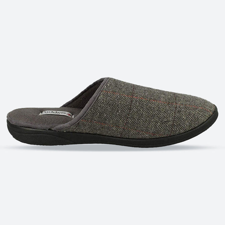 Pantuflas de ciervo con ajuste ancho para hombre