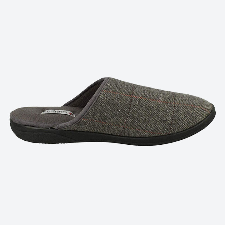 Pantuflas de ciervo con ajuste ancho para hombre