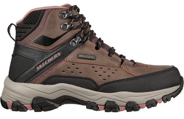 Botas impermeables de senderismo para mujer Skechers 158257 Selmen de ajuste ancho