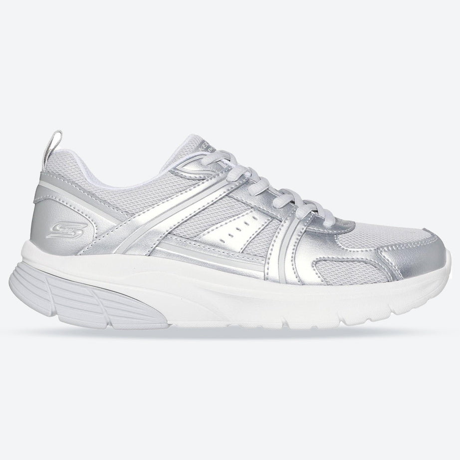 Women's Wide Fit Skechers 117770 Bobs Vamos Trainers in Gold - Image 7